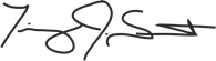 Tim's Signature